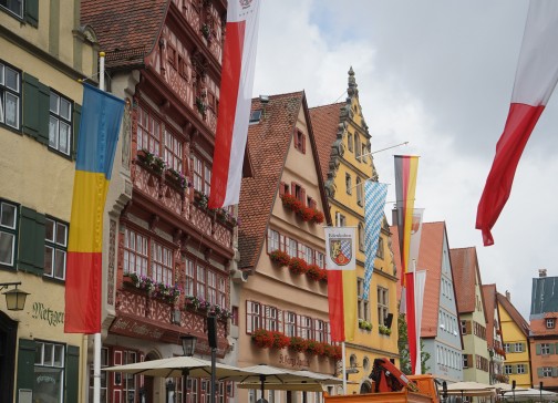 Dinkelsbühls historische Altstadt wurde auch im 2. Weltkrieg nicht zerstört.