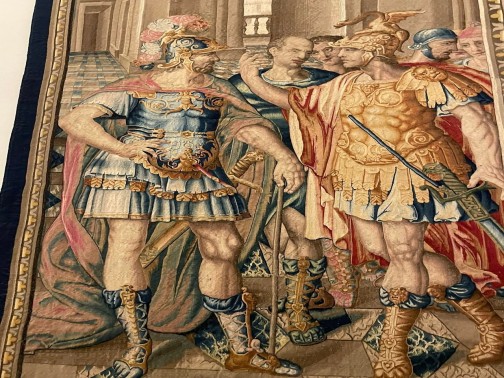 Arazzo con guerriero romano-Firenze-Italia2025